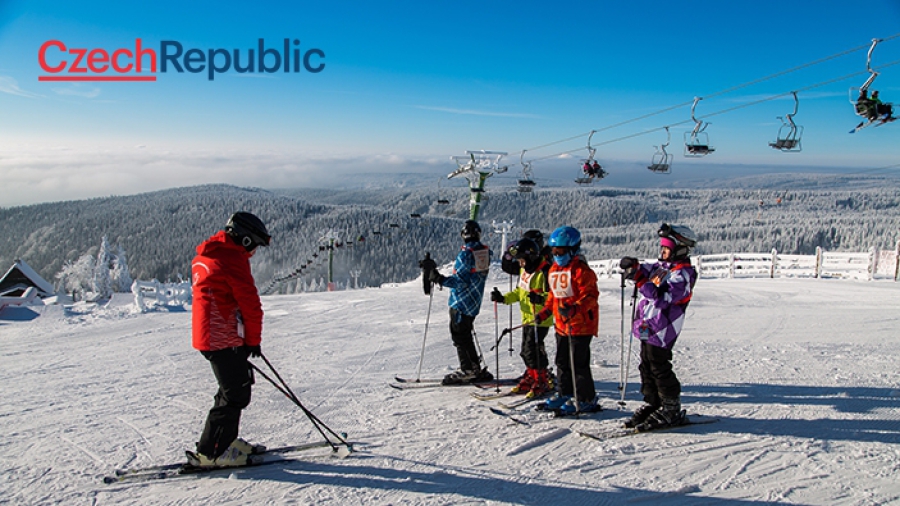 Skiën in het Ertsgebergte